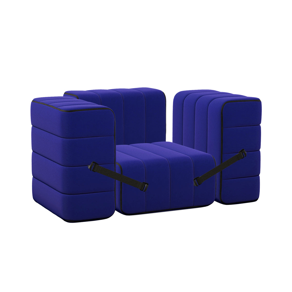 CURT 4 Sofamodule | Jet Blau