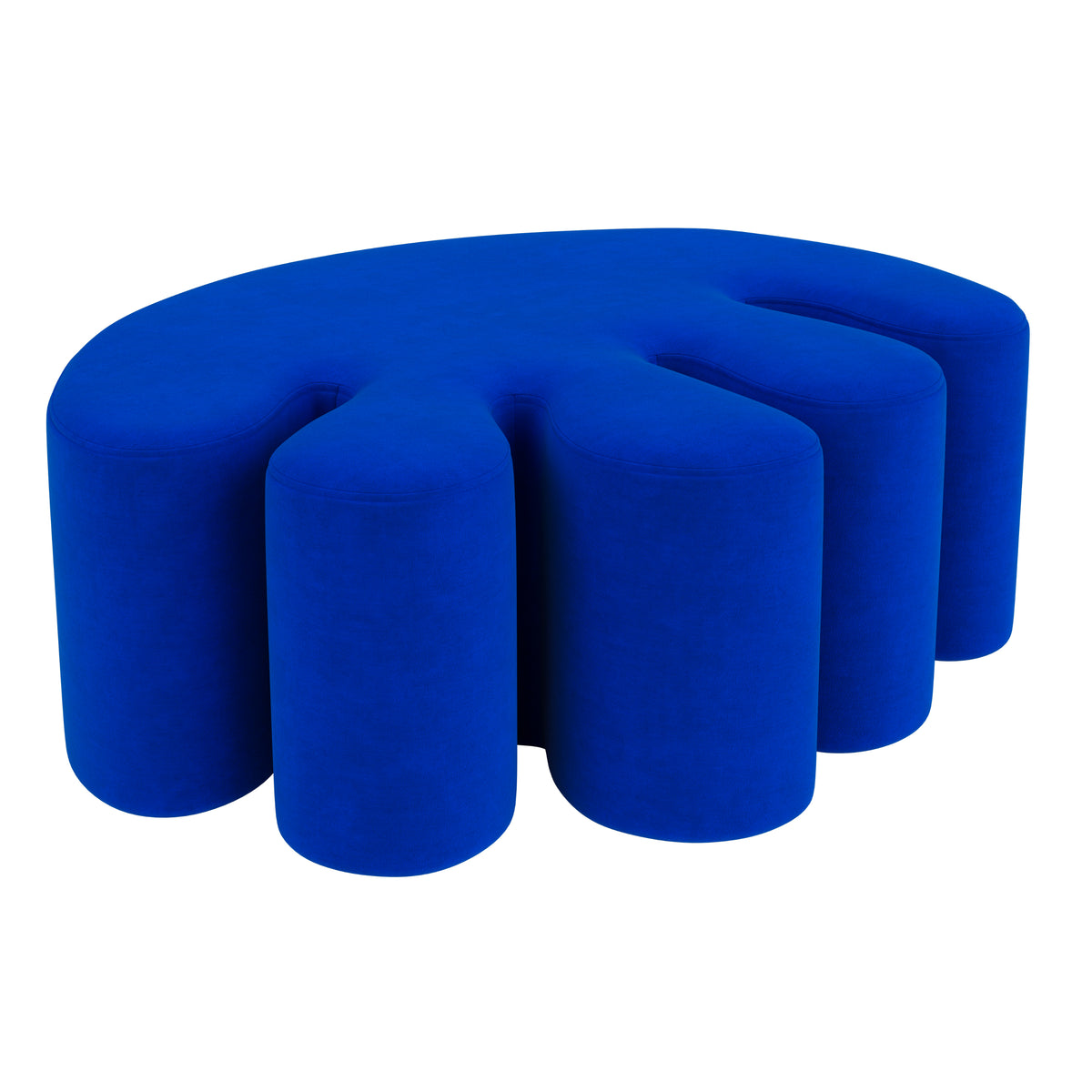 PALMA Pouf Large | Gentle Hellblau