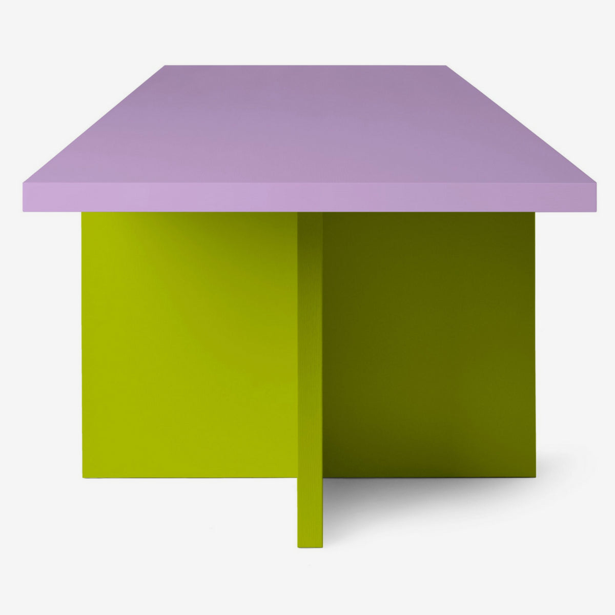 ELIO Esstisch 320 | Lavendel + Gelbgrün