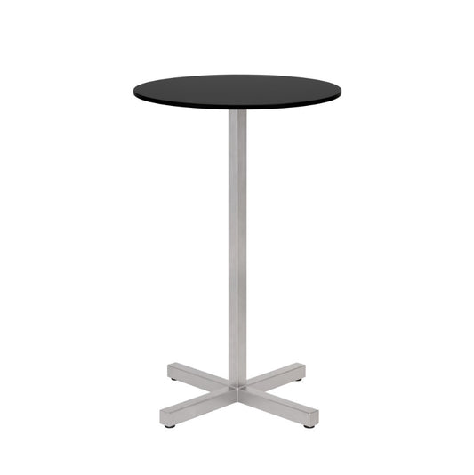 CHOP Tresentisch Rund | Edelstahl HPL