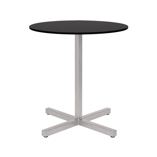 CHOP Tisch Rund | Edelstahl HPL