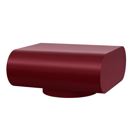 STUMP Couchtisch | Weinrot