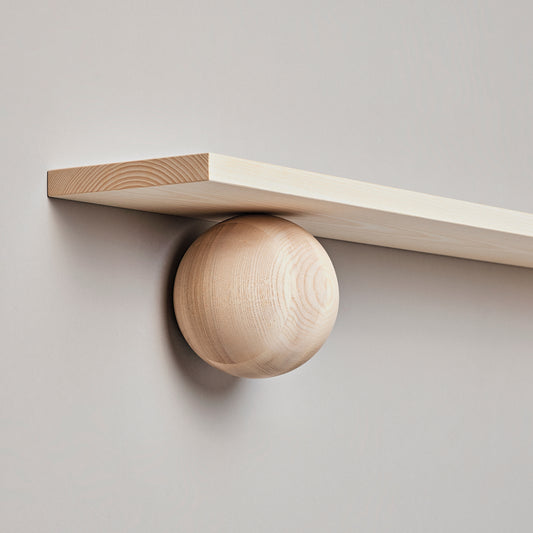 BRUT PLANK Regal Kugel | Esche