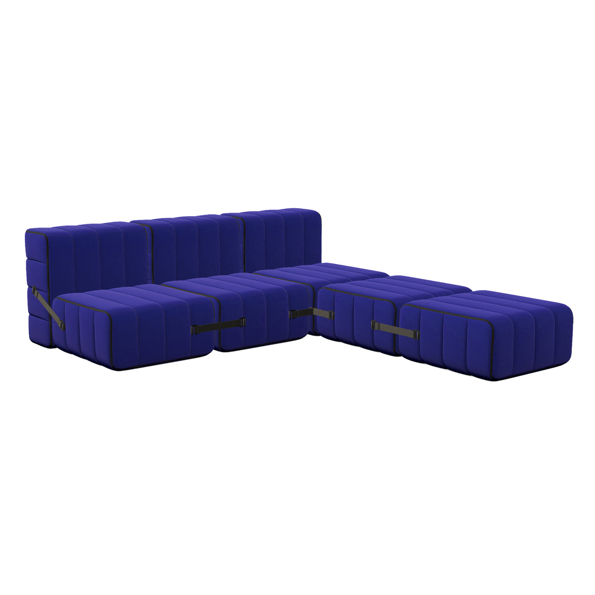 CURT 8 Sofamodule | Jet Blau