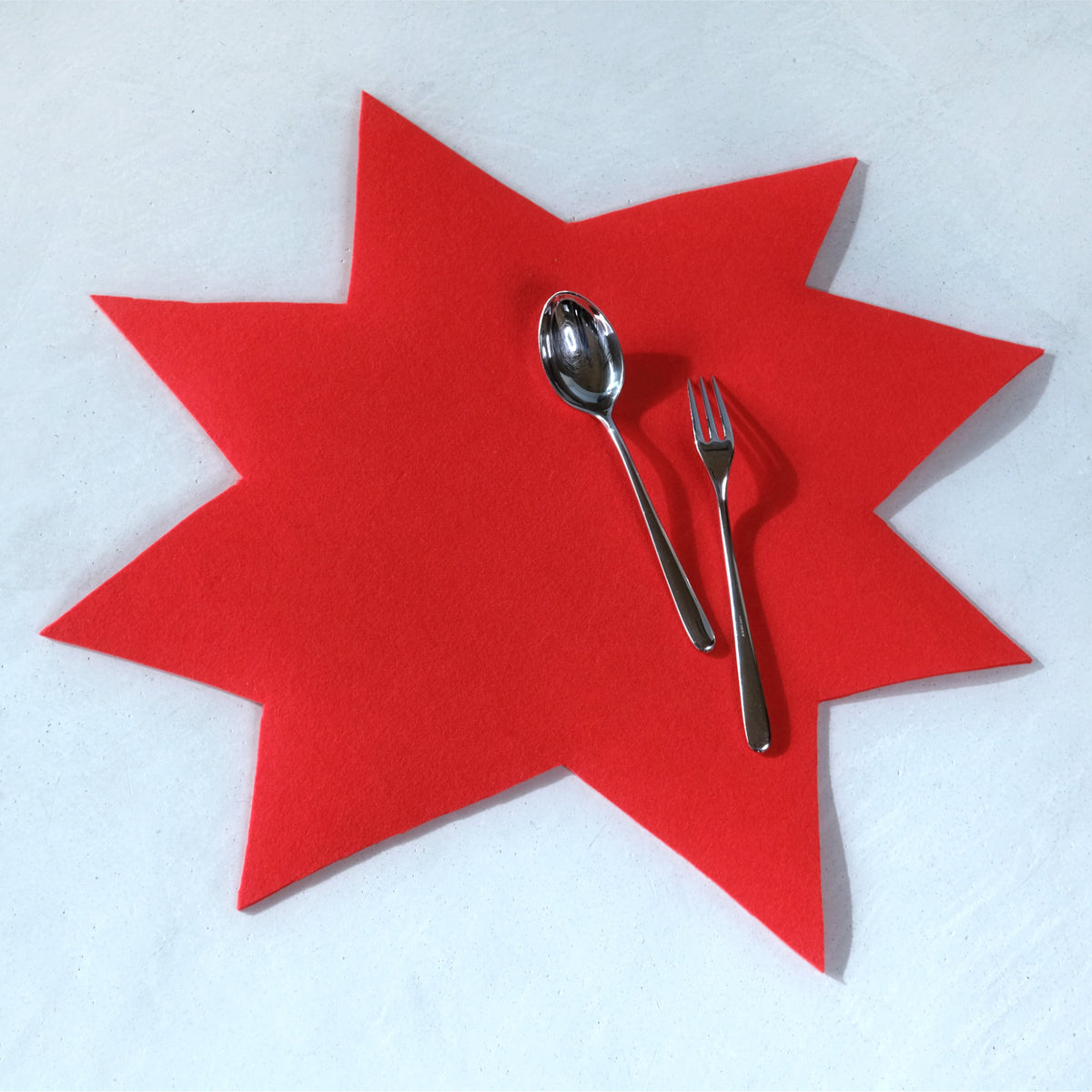 PLAY 8 Tischsets Set of 2 | Filz Rot