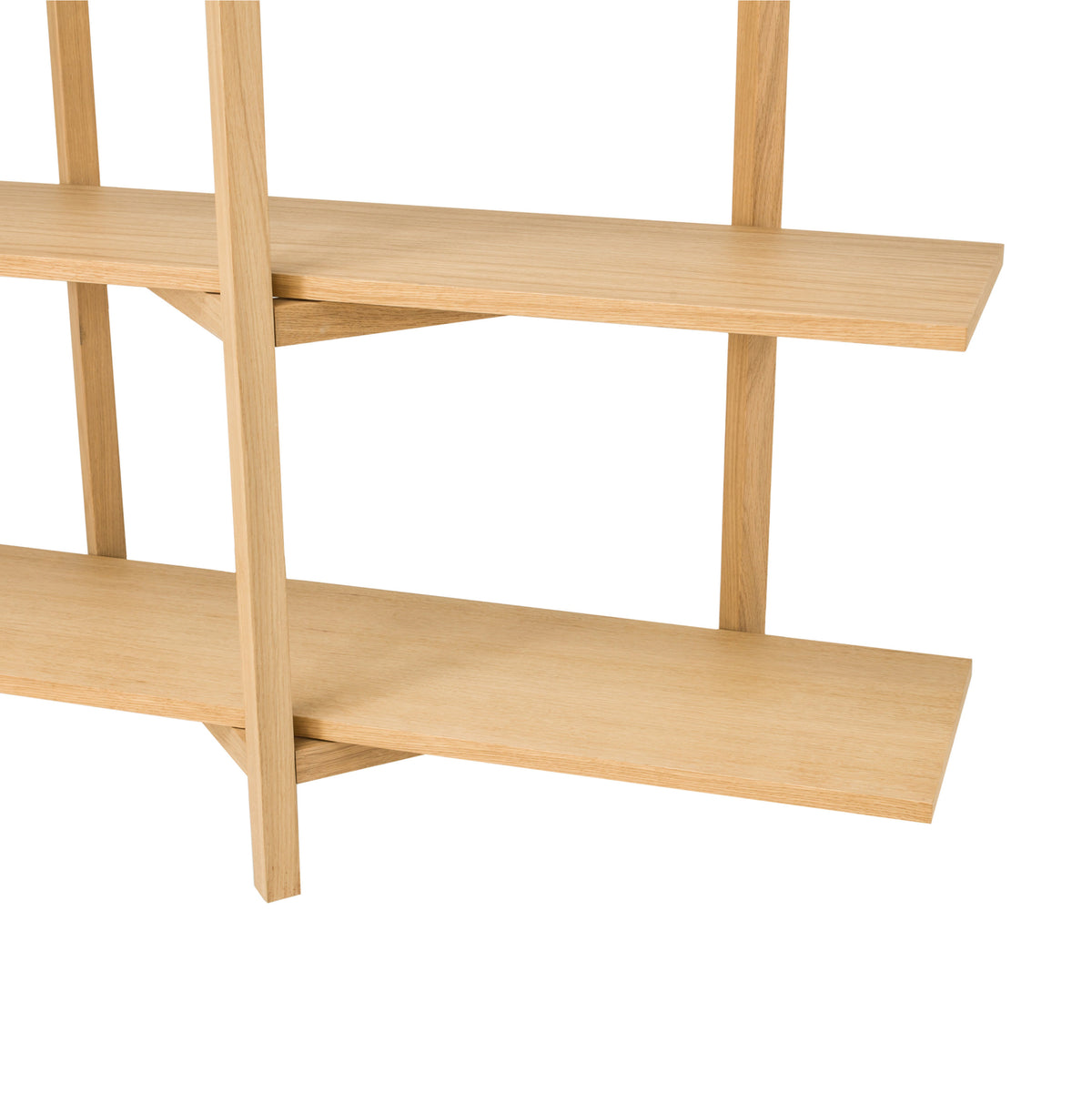ZIG ZAG HIGH Regal | Eiche