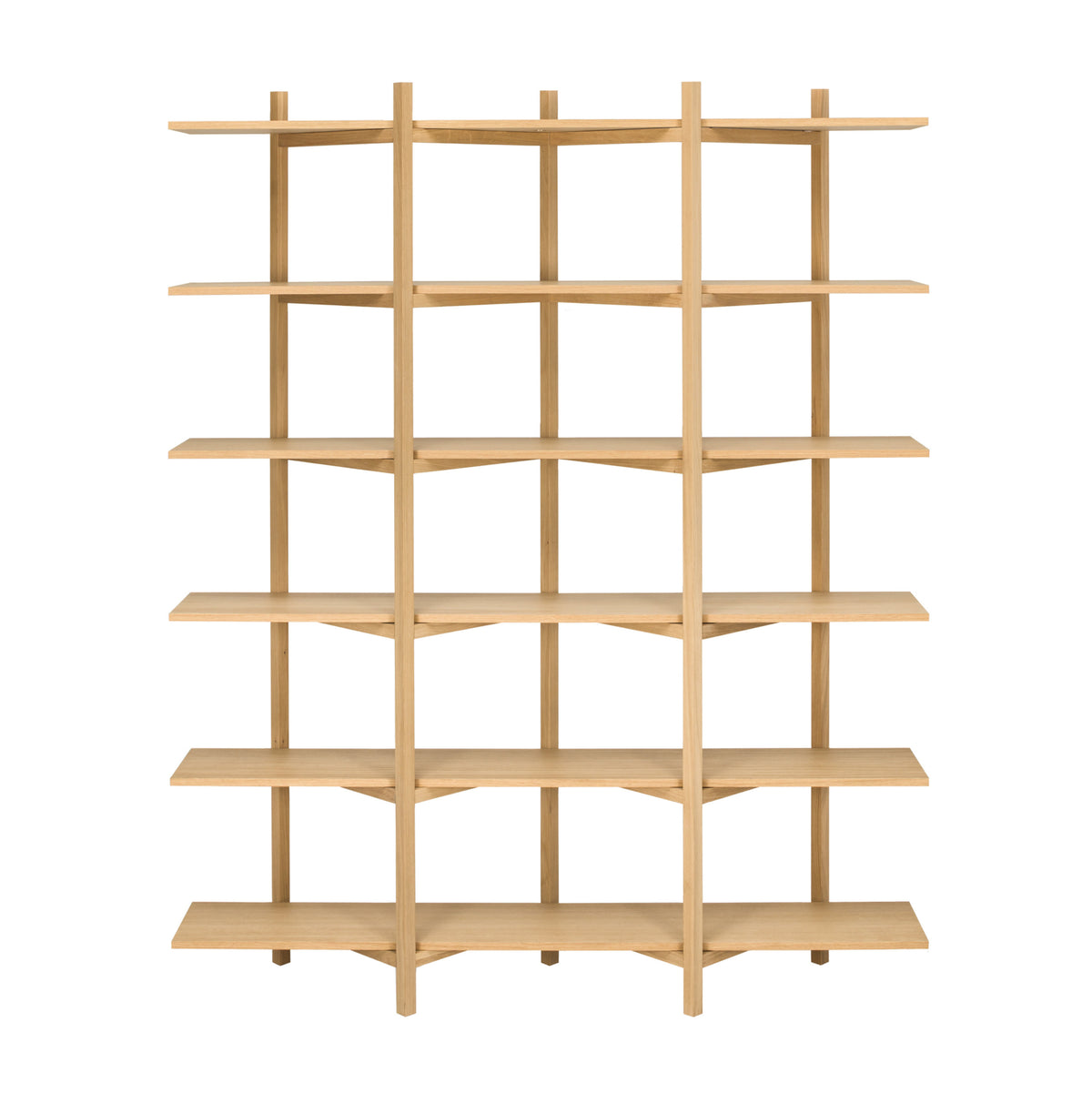 ZIG ZAG HIGH Regal | Eiche