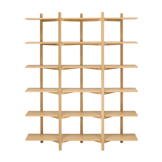 ZIG ZAG HIGH Regal | Eiche