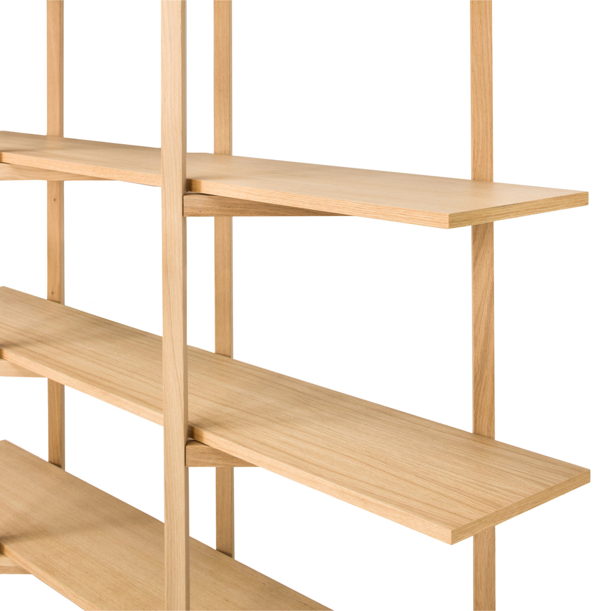 ZIG ZAG HIGH Regal | Eiche