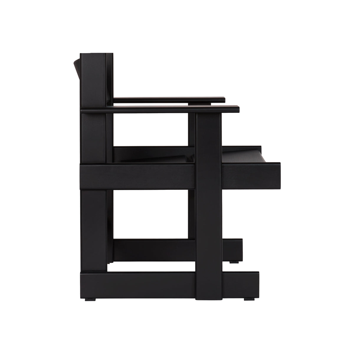 BULLNOSE Lounge Chair | Buche Schwarz