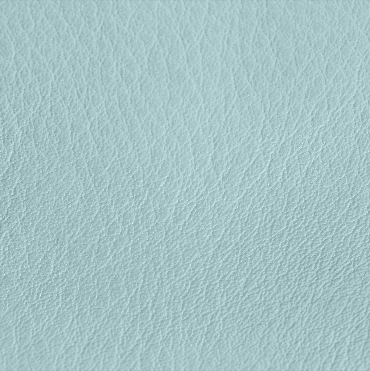PUFFY Sessel | Edelstahl Leder Hellblau