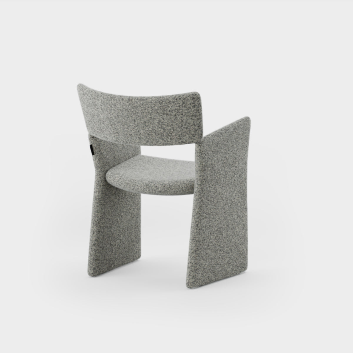 CROWN Stuhl | Monochrome Grau