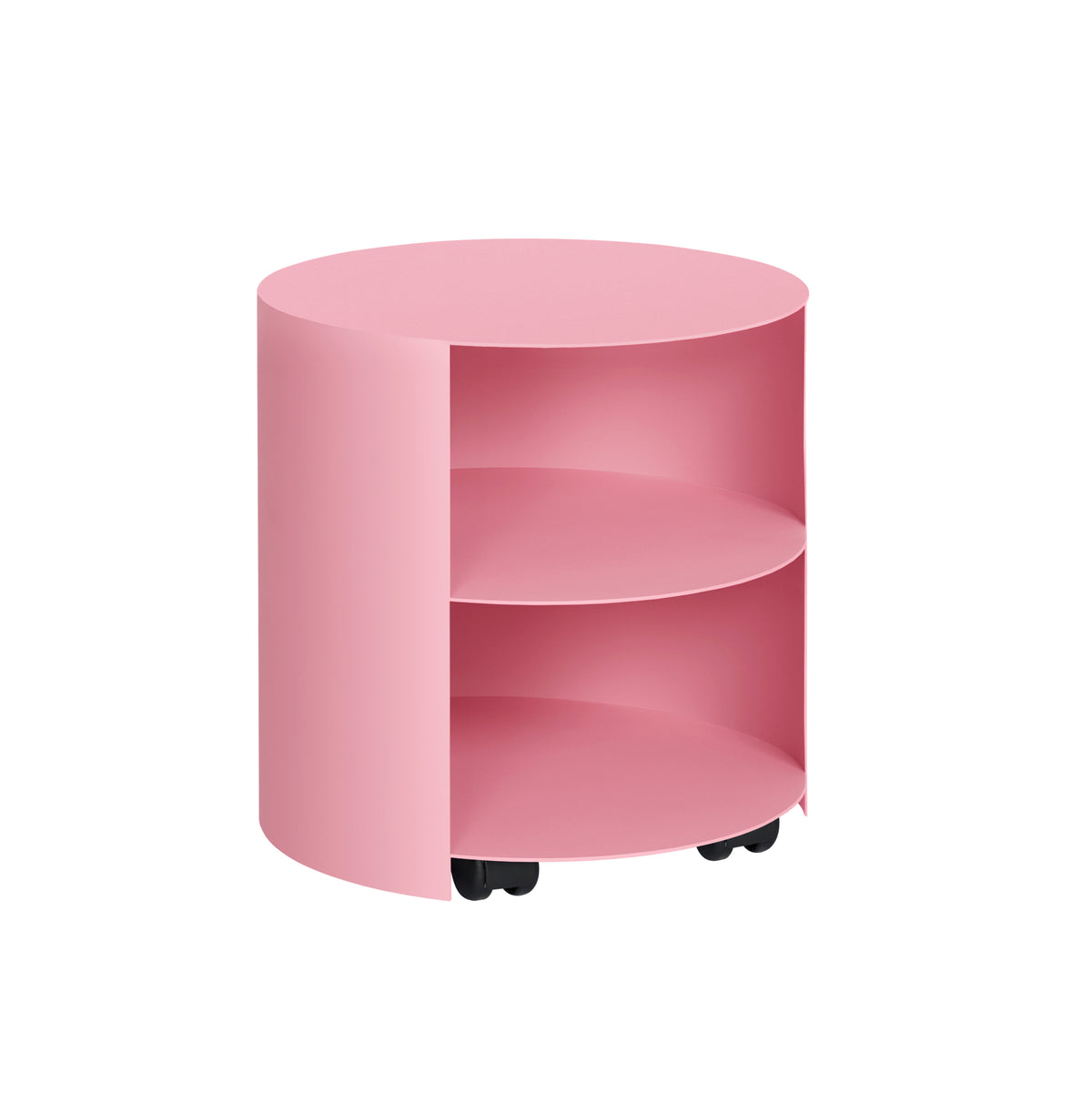 HIDE Beistelltisch Small | Stahl Light Rosa