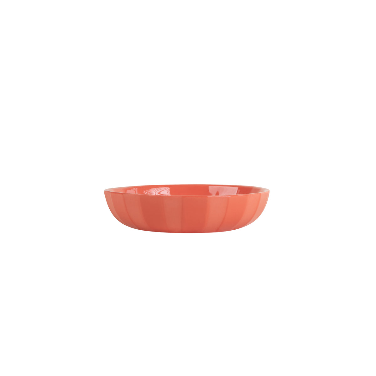 FACET Schüssel Klein | Porzellan Poppy Rot