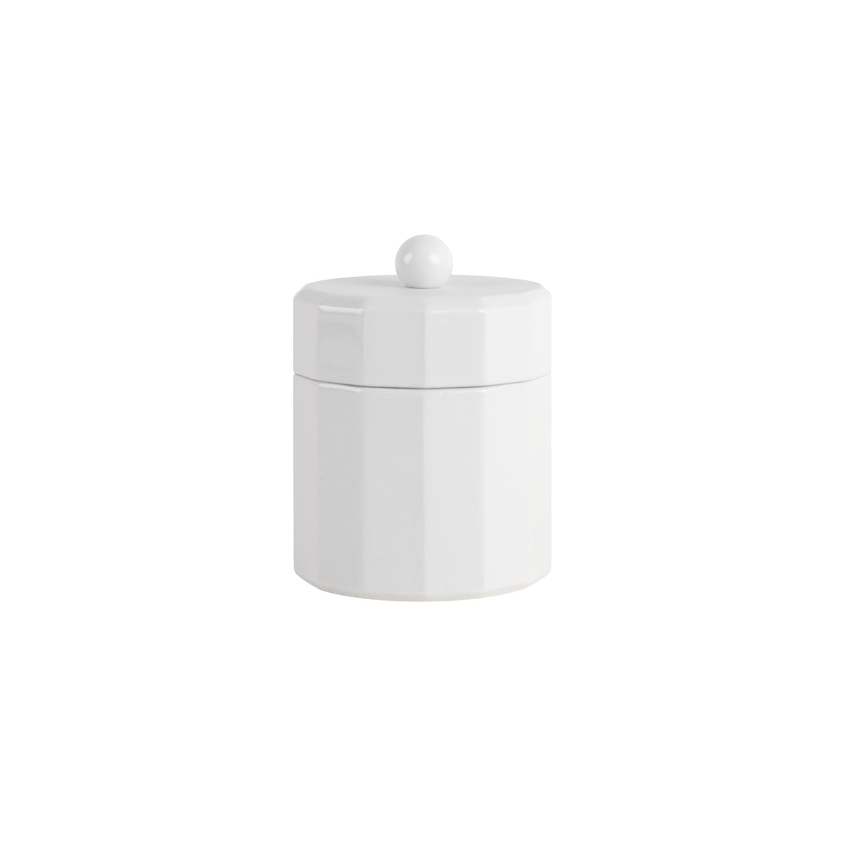 FACET Zuckerdose | Porzellan Cotton Weiss