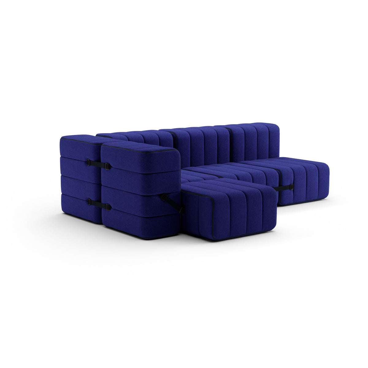 CURT 9 Sofamodule | Jet Blau