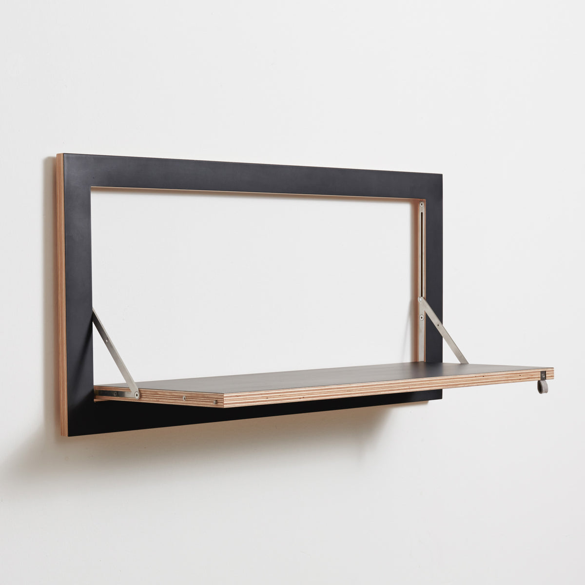 FLÄPPS Regal 80x40 | Schwarz