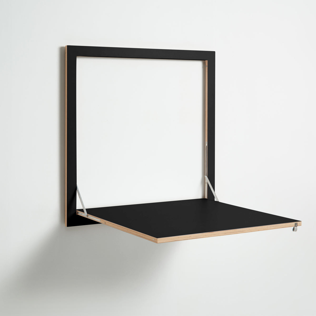 FLÄPPS Tisch 80x80 | Schwarz