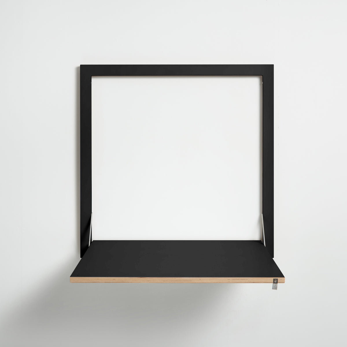 FLÄPPS Tisch 80x80 | Schwarz