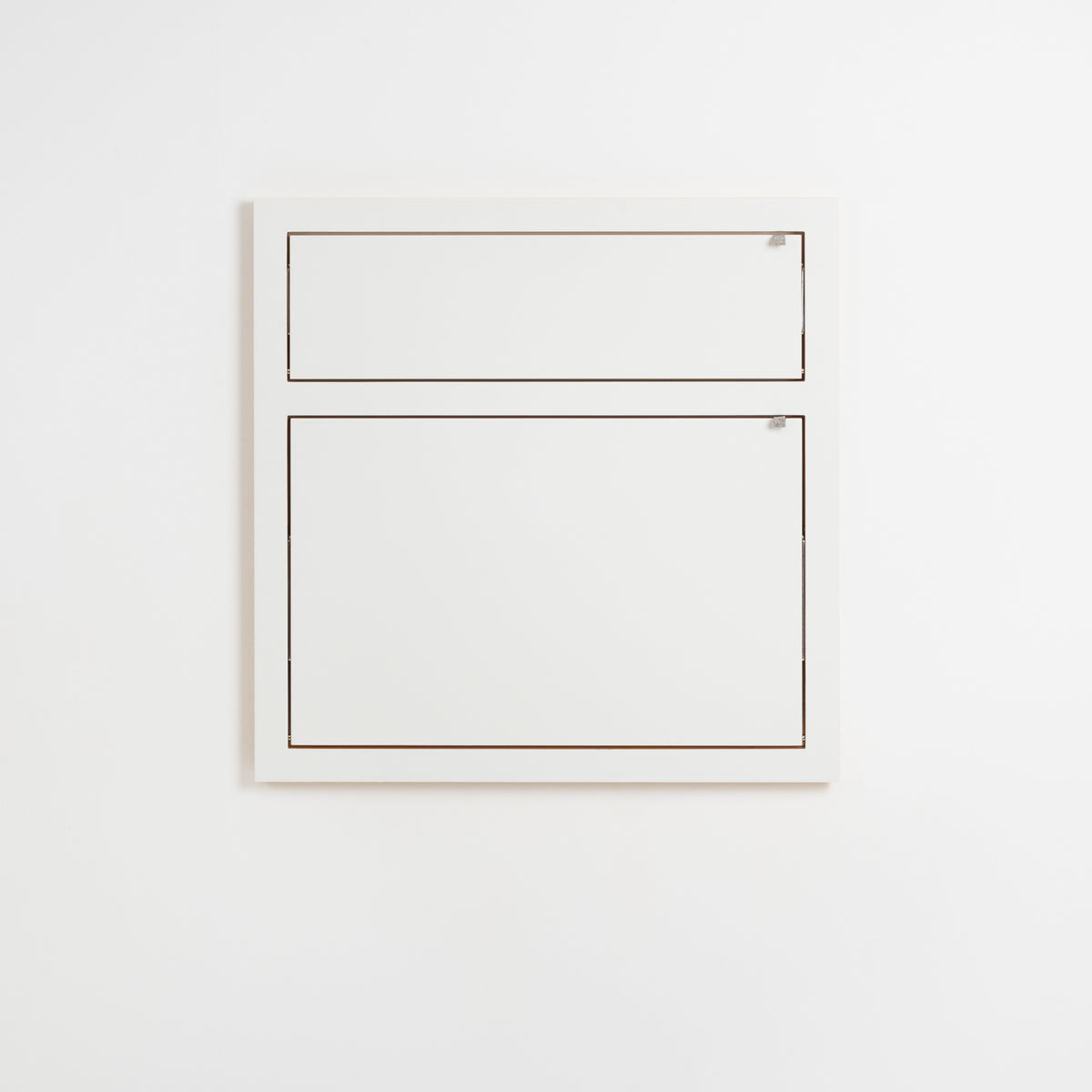 FLÄPPS Sekretär 80x80 | Weiß