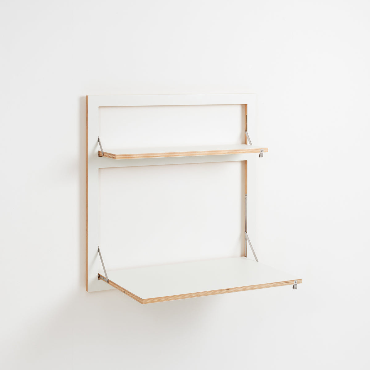 FLÄPPS Sekretär 80x80 | Weiß